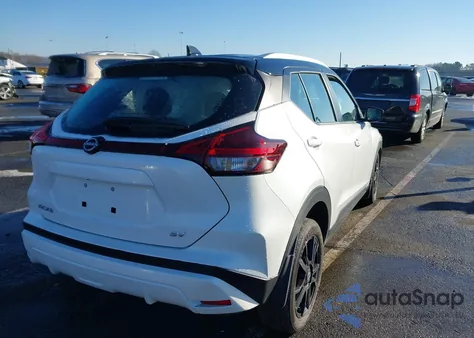 2023 Nissan Kicks Sv Xtronic Cvt from USA, damaged, VIN 3N1CP5CVXPL574635